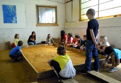 Le Manoir du Chambon - atelier fouilles archéologiques