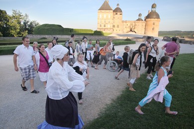 ©chateaudeHautefort - visite contée - Manoir du Chambon - Dordogne Périgord