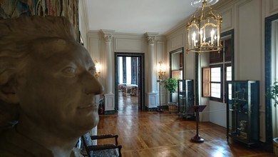 Château de Hautefort - salon - ®manoirduchambon