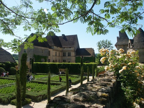 chateau de losse - jardins - Manoir du Chambon - Dordogne Périgord