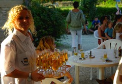 Le Manoir du Chambon - apéritif d'accueil