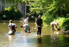 Le Manoir du Chambon - orpaillage sur la Vézère