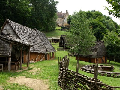 parc archeologique de Beynac - Manoir du Chambon en Perigord